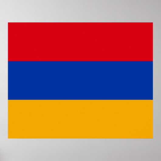 Vlag van Armenië Poster (Voorkant)