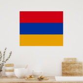 Vlag van Armenië Poster (Keuken)