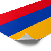 Vlag van Armenië Poster (Hoek)