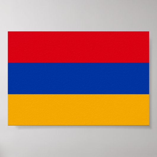 Vlag van Armenië Poster (Voorkant)