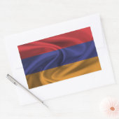 Vlag van Armenië Rechthoekige Sticker (Envelop)