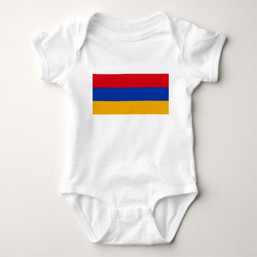 Vlag van Armenië Romper (Voorkant)