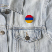 Vlag van Armenië Ronde Button 3,2 Cm (In situ)