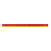 Vlag van Armenië Satijnen Lint (Voorkant)