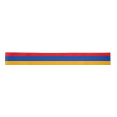 Vlag van Armenië Satijnen Lint (Voorkant)