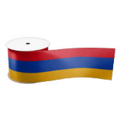 Vlag van Armenië Satijnen Lint (Spoel)