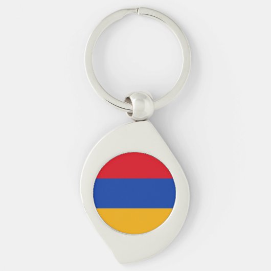 Vlag van Armenië Sleutelhanger (Voorkant)