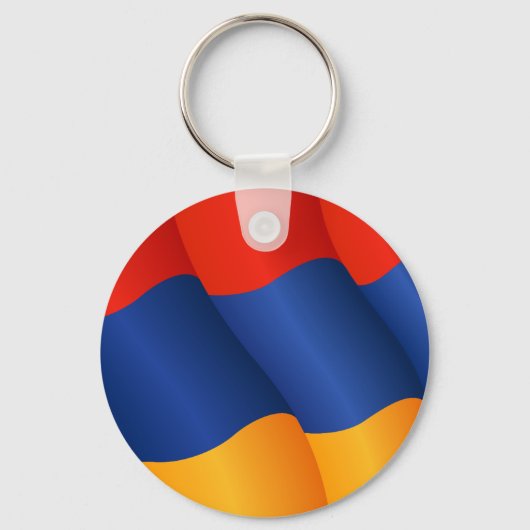 vlag van Armenië-sleutelhanger Sleutelhanger (Voorkant)