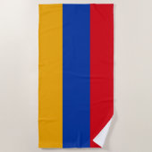 Vlag van Armenië Strandlaken (Voorkant)