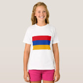 Vlag van Armenië T-shirt (Voorkant volledig)