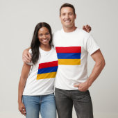 Vlag van Armenië T-shirt (Unisex)