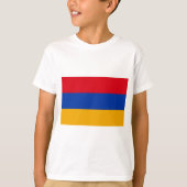 Vlag van Armenië T-shirt (Voorkant)
