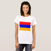 Vlag van Armenië T-shirt (Voorkant volledig)
