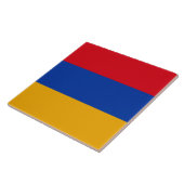 Vlag van Armenië Tegeltje (Zijkant)