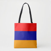 vlag van Armenië Tote Bag (Voorkant)