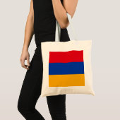 Vlag van Armenië Tote Bag (Voorkant (product))