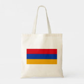 Vlag van Armenië Tote Bag (Achterkant)