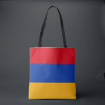 Vlag van Armenië Tote Bag<br><div class="desc">Vlag van Armenië</div>