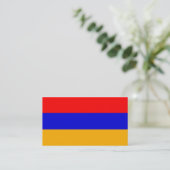 Vlag van Armenië Visitekaartjes (Staand voorkant)