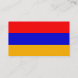 Vlag van Armenië Visitekaartjes