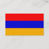 Vlag van Armenië Visitekaartjes (Voorkant)