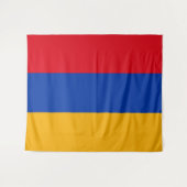 Vlag van Armenië Wandkleed (Voorkant (horizontaal))