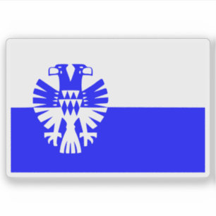 Vlag van Arnhem, Nederland Sticker