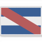 Vlag van Artigas Sticker (Voorkant)