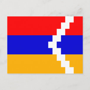 Vlag van Artsakh (Nagorno-Karabach) Briefkaart