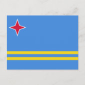 Vlag van Aruba Briefkaart (Voorkant)