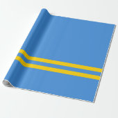 Vlag van Aruba Cadeaupapier (Uitgerold)