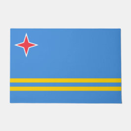 Vlag van Aruba Deurmat