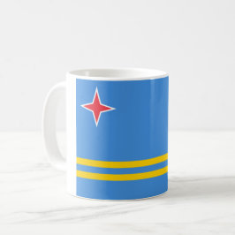 Vlag van Aruba Koffiemok