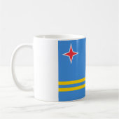 Vlag van Aruba Koffiemok (Links)