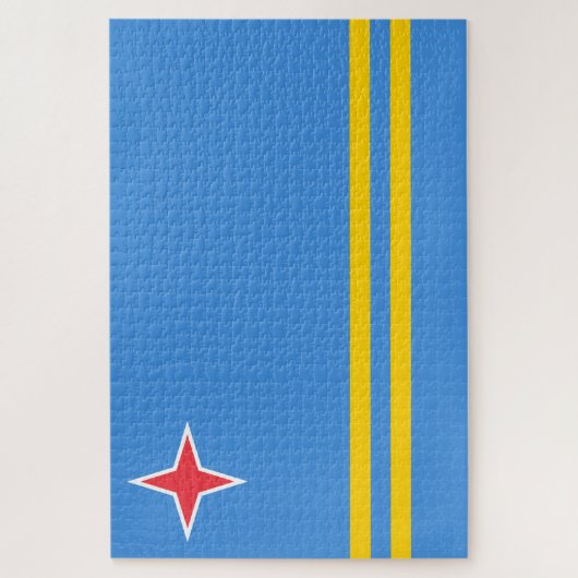 Vlag van Aruba Legpuzzel (Verticaal)