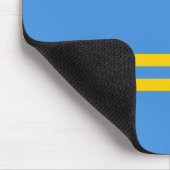 Vlag van Aruba Muismat (Hoek)