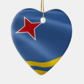 Vlag van Aruba Ornament (Rechts)