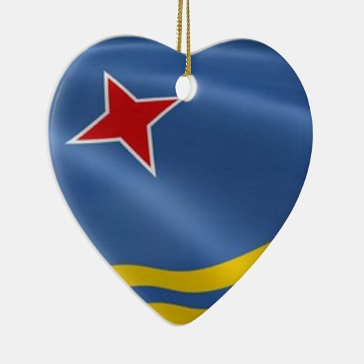 Vlag van Aruba Ornament (Rechts)