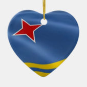 Vlag van Aruba Ornament (Voorkant)