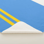 Vlag van Aruba Sherpa Deken (3/4)