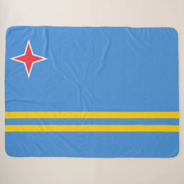 Vlag van Aruba Sherpa Deken