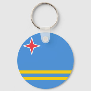 Vlag van Aruba Sleutelhanger