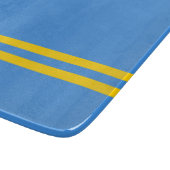 Vlag van Aruba Snijplank (Hoek)