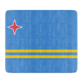 Vlag van Aruba Snijplank