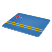 Vlag van Aruba Snijplank (Hoek)