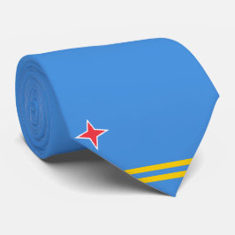 Vlag van Aruba Stropdas