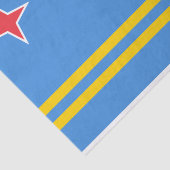 Vlag van Aruba Tissuepapier (Detail)