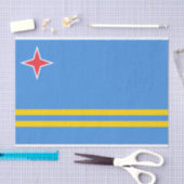 Vlag van Aruba Tissuepapier (Craft)
