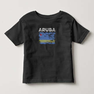 Vlag van Aruba verergerd - Vlag van Aruban Kinder Shirts
