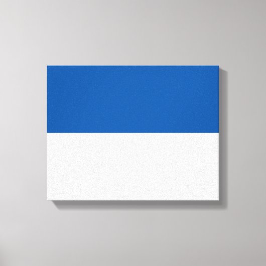 Vlag van Assen Canvas Afdruk (Voorkant)